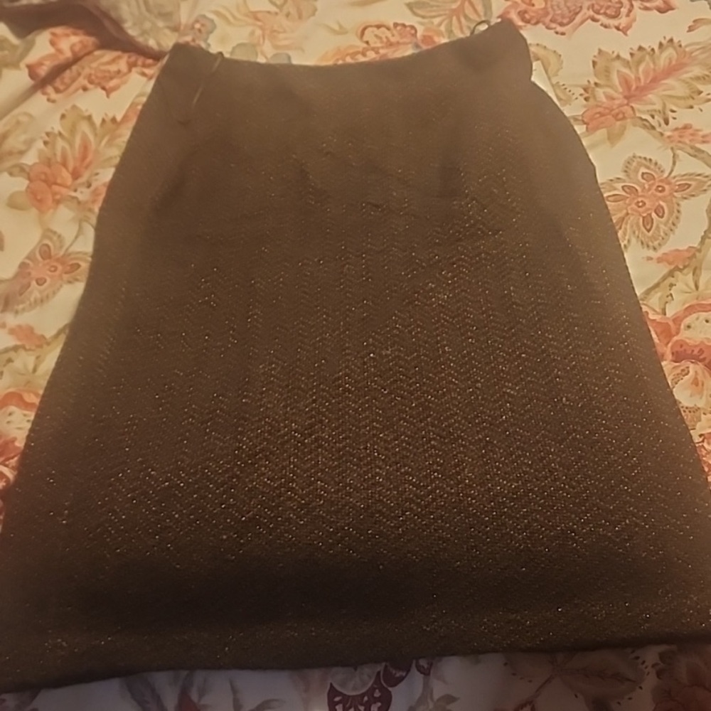 Ralph Lauren black label NWT 100% silk cashmere Value USS 695 skirt blac…​​​